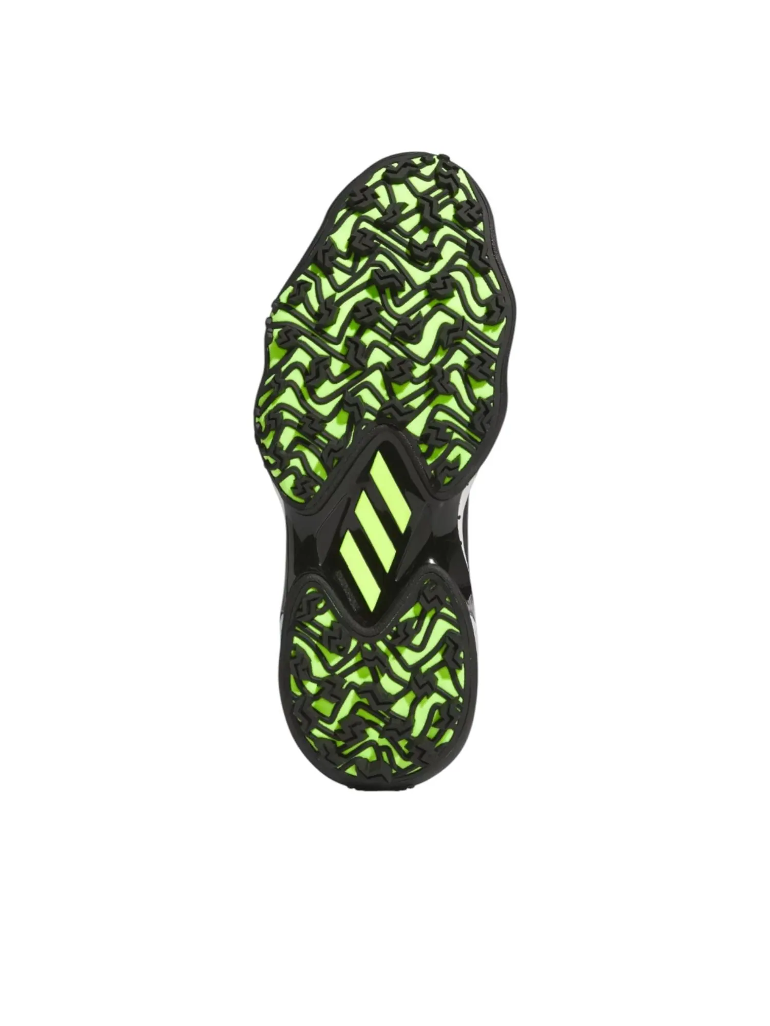 Кроссовки Adidas Code Chaos 25 Bore Spikeless 'Core Black Lucid Lemon Cloud White' — изображение 5 из 6, черный//белый