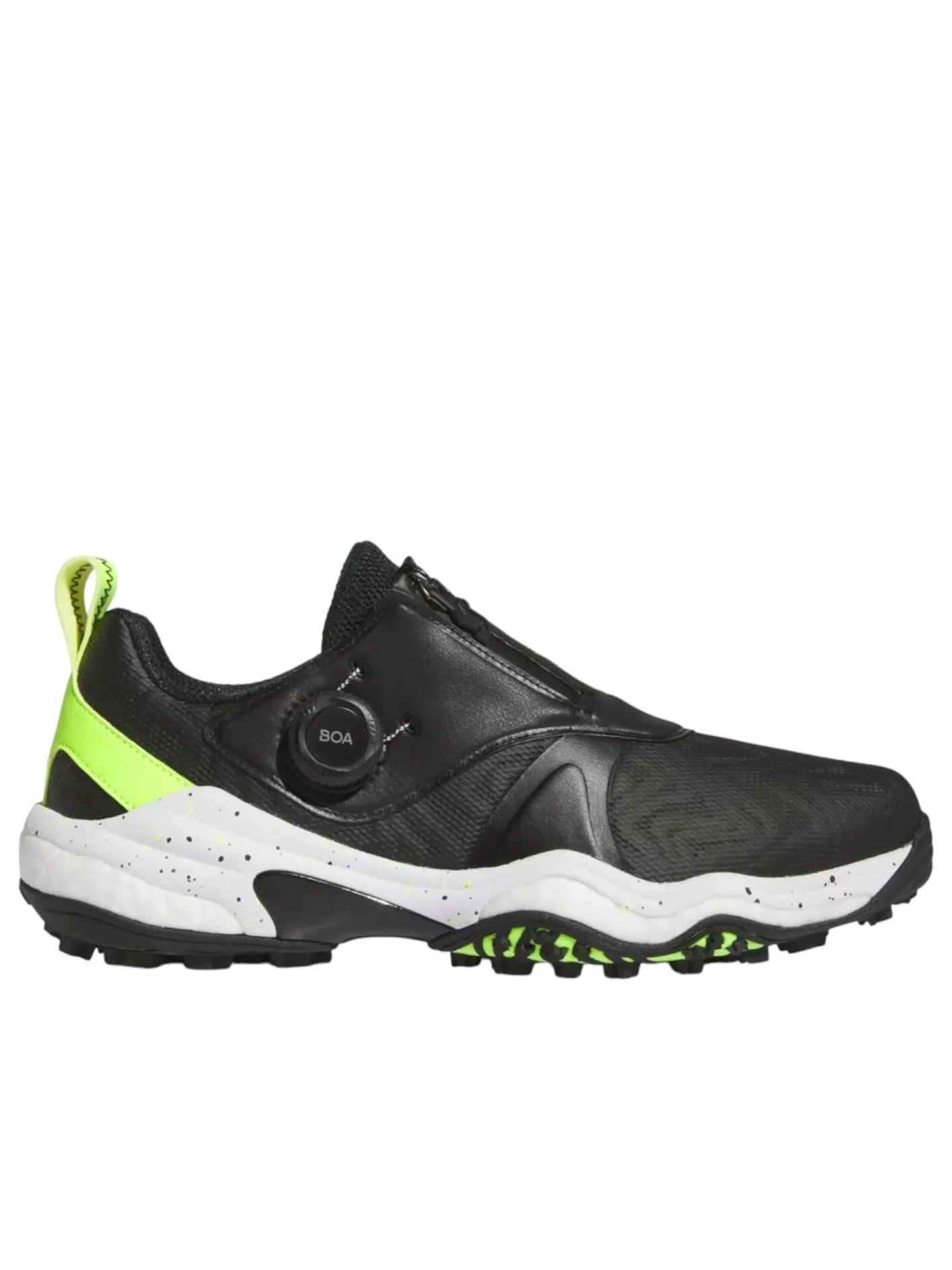 Кроссовки Adidas Code Chaos 25 Bore Spikeless 'Core Black Lucid Lemon Cloud White' — изображение 6 из 6, черный//белый