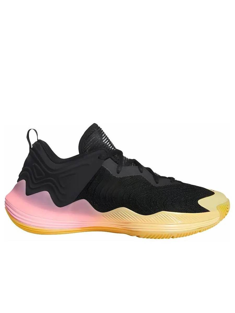 Кроссовки adidas D Rose Son of Chi III 'Core Black Semi Spark Pink Spark' — изображение 2 из 5, черный