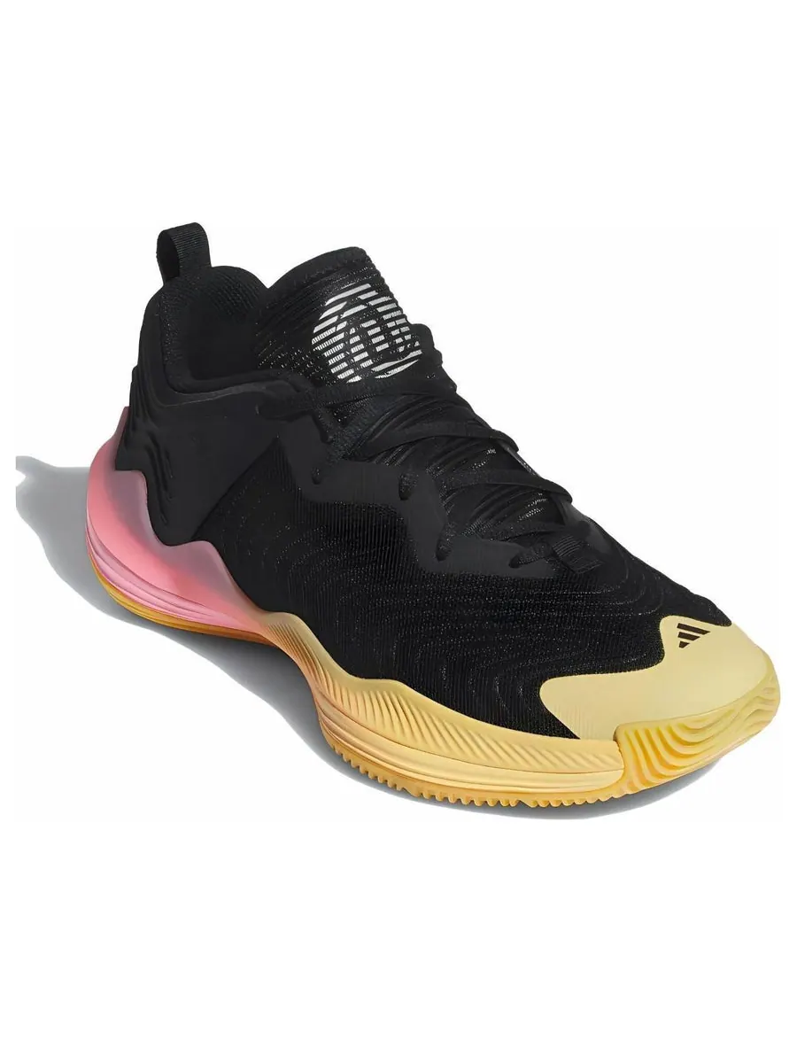 Кроссовки adidas D Rose Son of Chi III 'Core Black Semi Spark Pink Spark' — изображение 3 из 5, черный