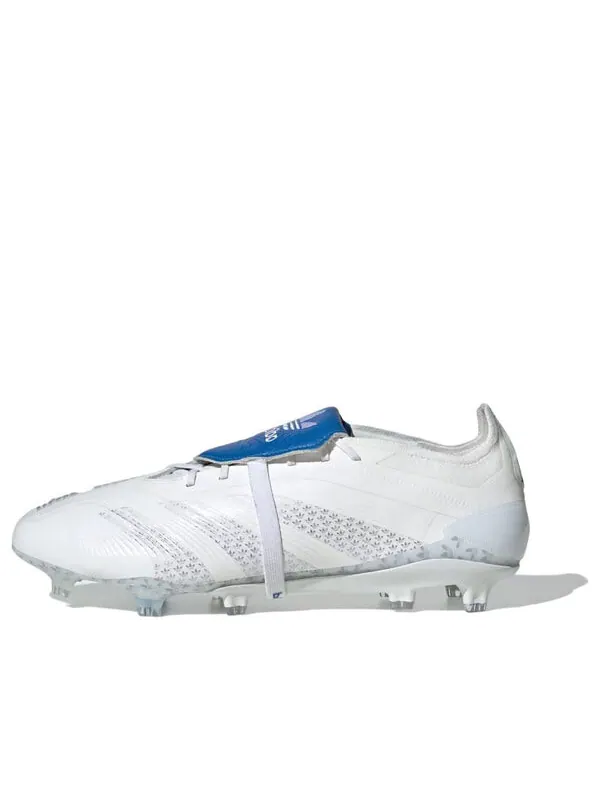 Кроссовки x david beckham predator elite ft fg 'white blue' Adidas — изображение 1 из 4, белый/синий/синий