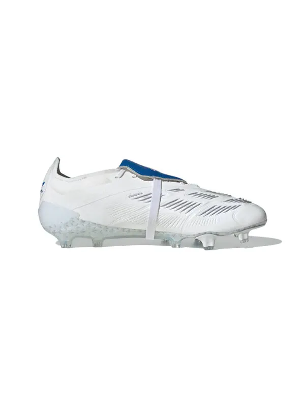 Кроссовки x david beckham predator elite ft fg 'white blue' Adidas — изображение 2 из 4, белый/синий/синий