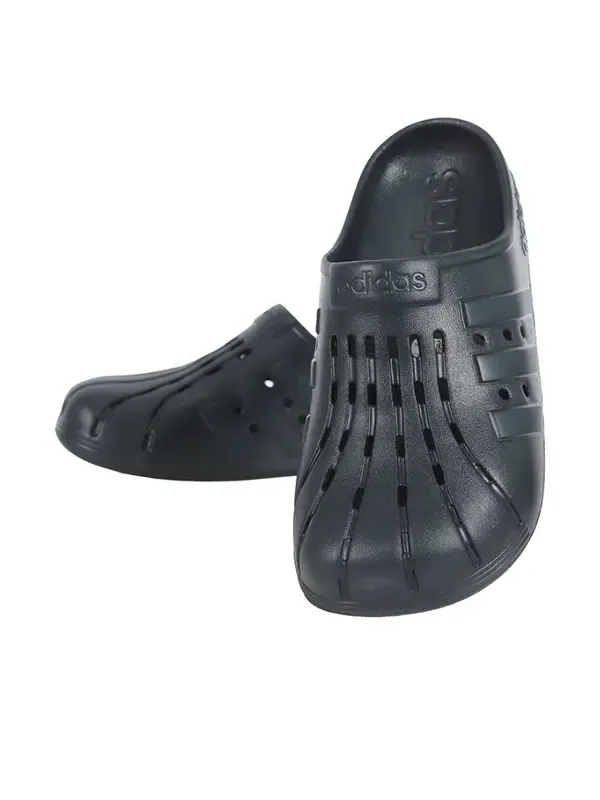 Тапочки adilette clog Adidas — изображение 2 из 4, черный