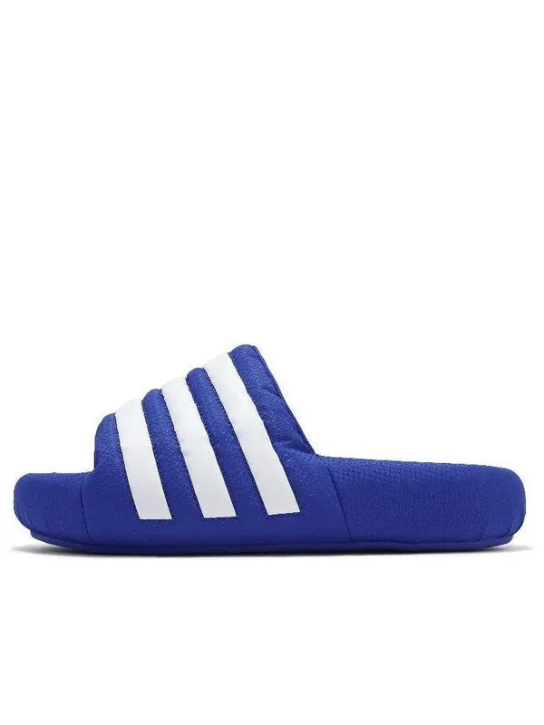 Тапочки adilette 24 слайда Adidas — изображение 1 из 4, синий/белый/синий