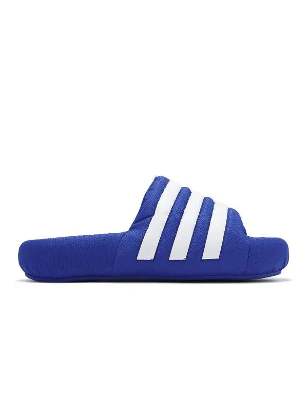 Тапочки adilette 24 слайда Adidas — изображение 2 из 4, синий/белый/синий