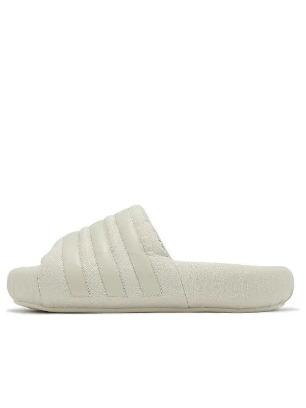 Тапочки adilette 24 slides 'beige' Adidas — изображение 1 из 4, серебристый