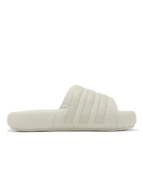 Тапочки adilette 24 slides 'beige' Adidas — изображение 2 из 4, серебристый