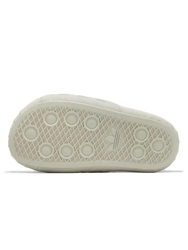 Тапочки adilette 24 slides 'beige' Adidas — изображение 4 из 4, серебристый