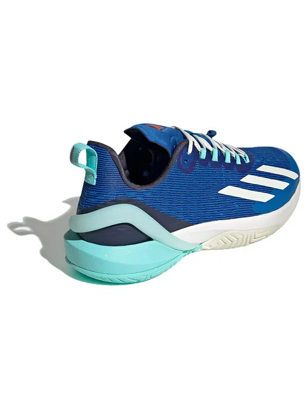 Кроссовки adizero cybersonic shoes Adidas — изображение 4 из 4, синий/белый/голубой