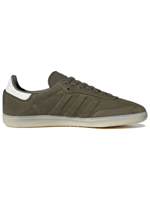 Кроссовки самба Adidas — изображение 2 из 4, оливковый/белый