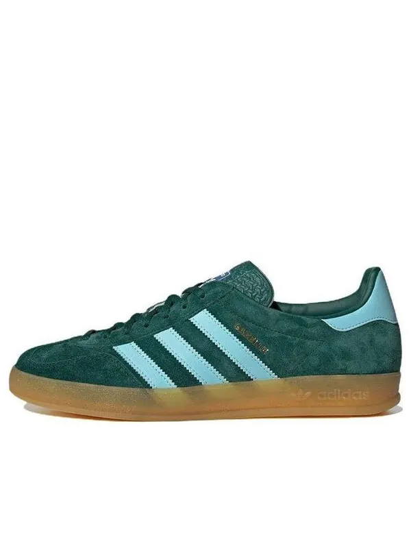 Кроссовки gazelle 'collegiate green hazy sky' Adidas — изображение 1 из 4, зеленый//золотистый