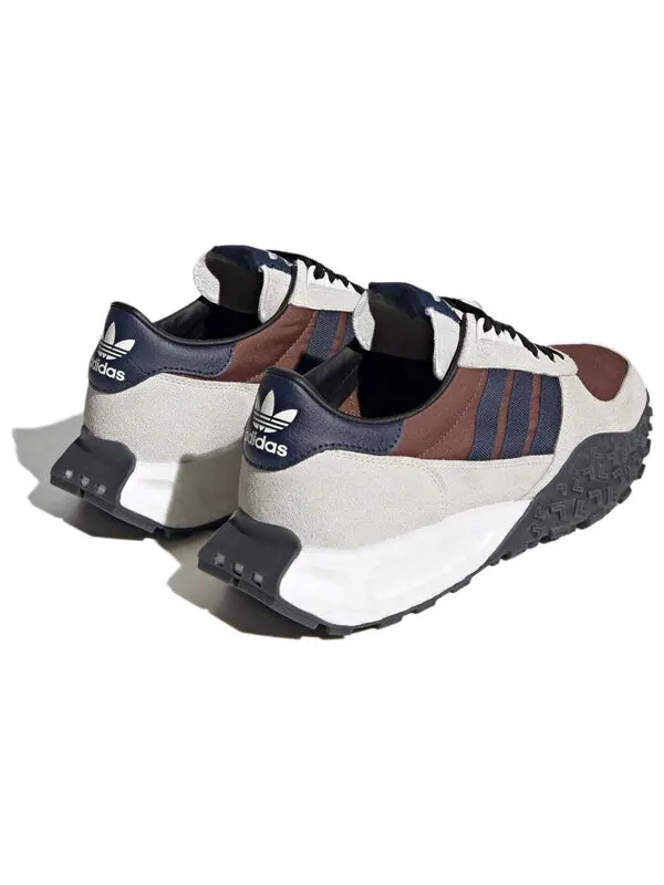 Кроссовки оригиналы ретро e5 "preloved Adidas — изображение 4 из 4, серый коричневый/синий