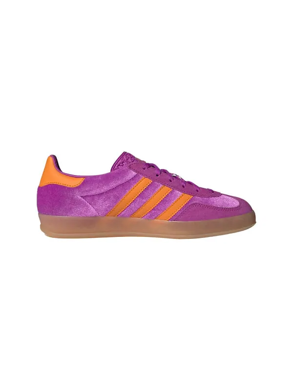 Кроссовки газель для помещений Adidas — изображение 2 из 4, фиолетовый/оранжевый