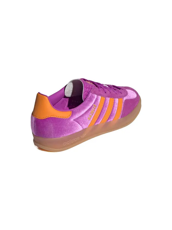Кроссовки газель для помещений Adidas — изображение 4 из 4, фиолетовый/оранжевый