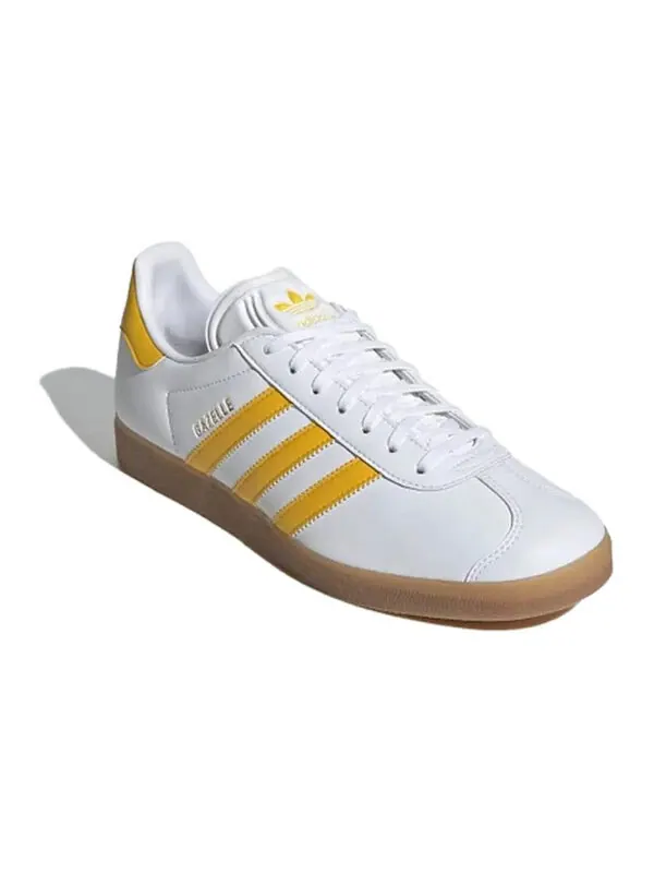 Кроссовки газель Adidas — изображение 3 из 4, белый/золотистый