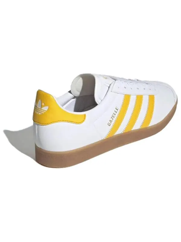 Кроссовки газель Adidas — изображение 4 из 4, белый/золотистый