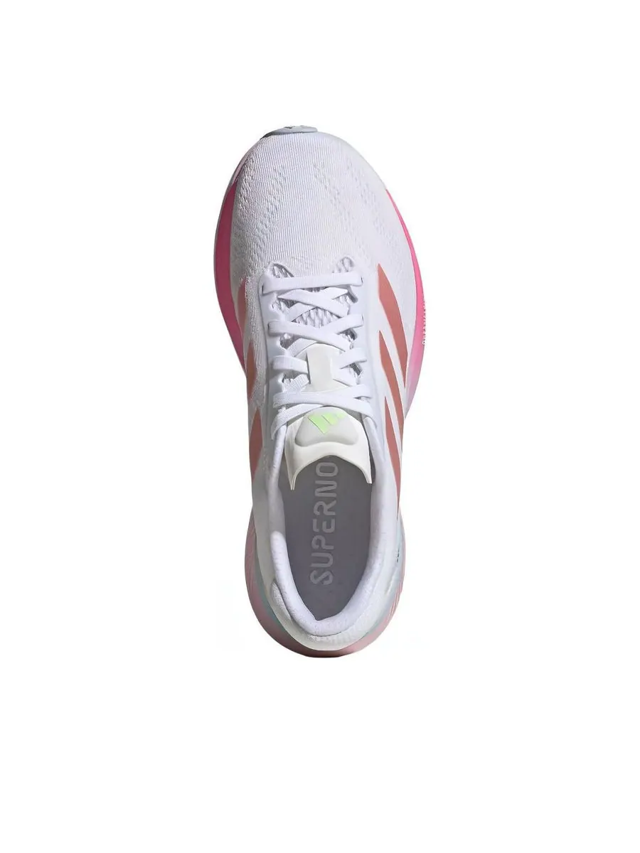 Кроссовки (WMNS) adidas Supernova Eterno 'White Pink' — изображение 4 из 5, белый
