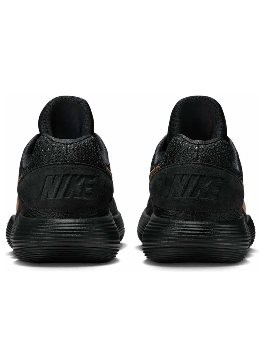 Кроссовки Nike Hyperdunk 2017 Low 'Black Gold' — изображение 3 из 6, черный