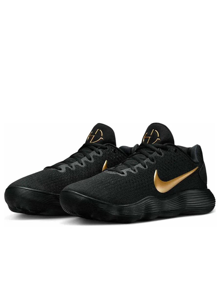 Кроссовки Nike Hyperdunk 2017 Low 'Black Gold' — изображение 4 из 6, черный