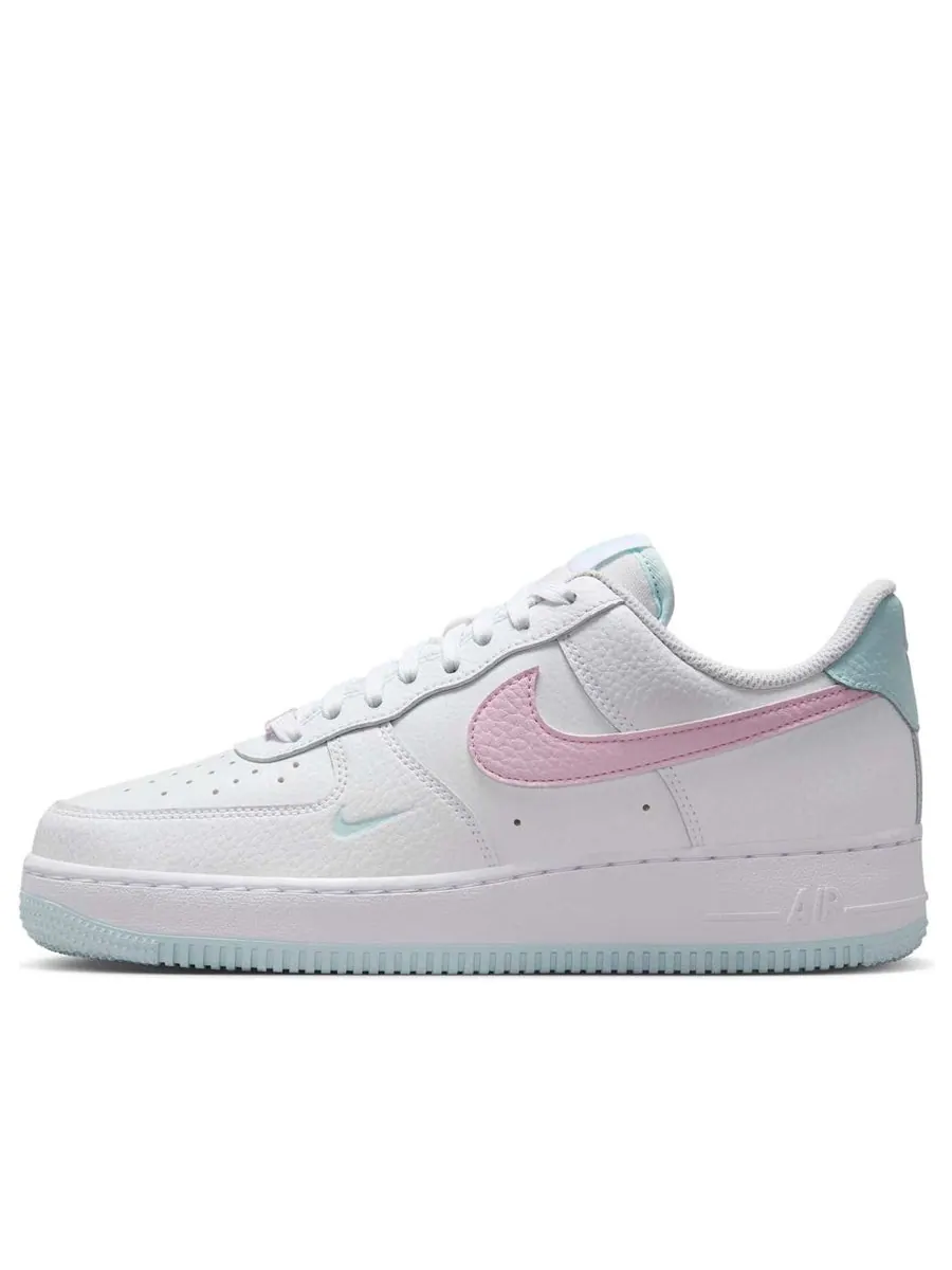Кроссовки (WMNS) Nike Air Force 1 '07 'White Pink Foam Glacier Blue' — изображение 1 из 6, белый
