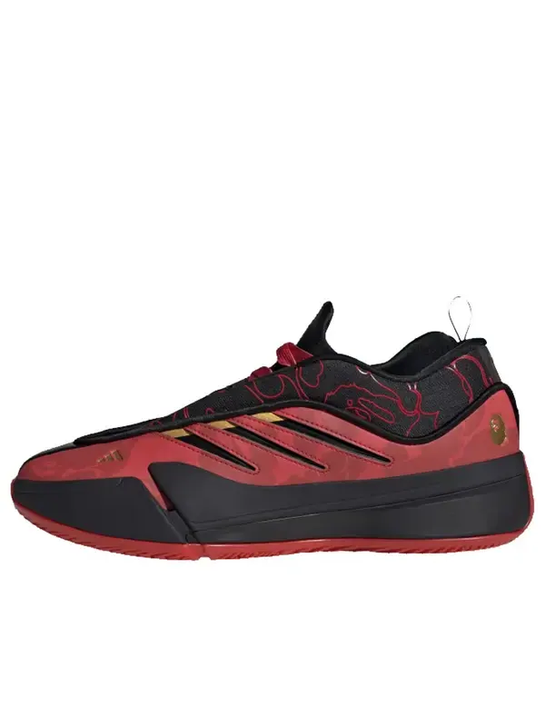Кроссовки xa bathing ape dame 9 Adidas — изображение 1 из 4, черный/красный