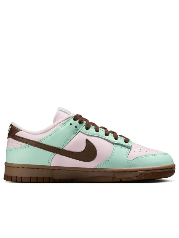 Кроссовки dunk low 'pearl pink mint foam gum' Nike — изображение 2 из 4, розовый