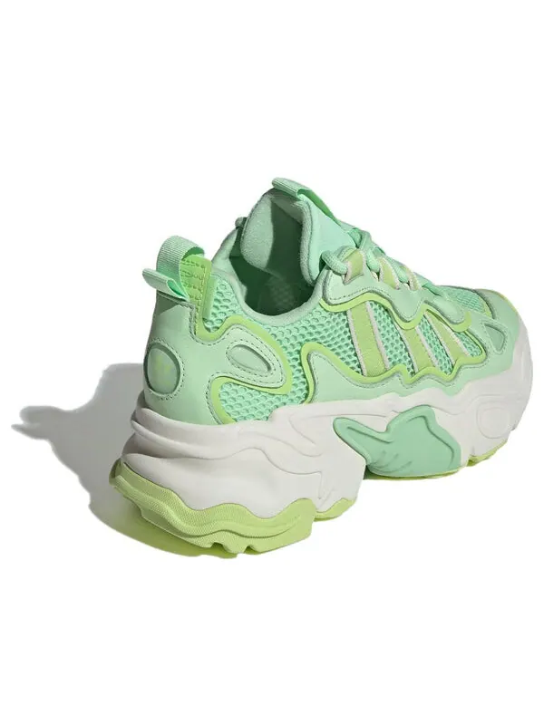 Кроссовки оригиналы ozthemis Adidas — изображение 2 из 3, зеленый/белый