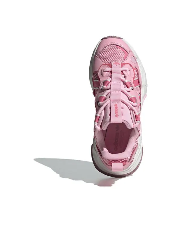 Кроссовки оригиналы ozthemis Adidas — изображение 3 из 3, розовый/белый