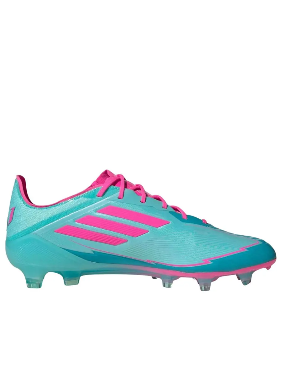 Кроссовки adidas x Lionel Messi F50 Elite FG 'Miami' — изображение 2 из 6, бирюзовый