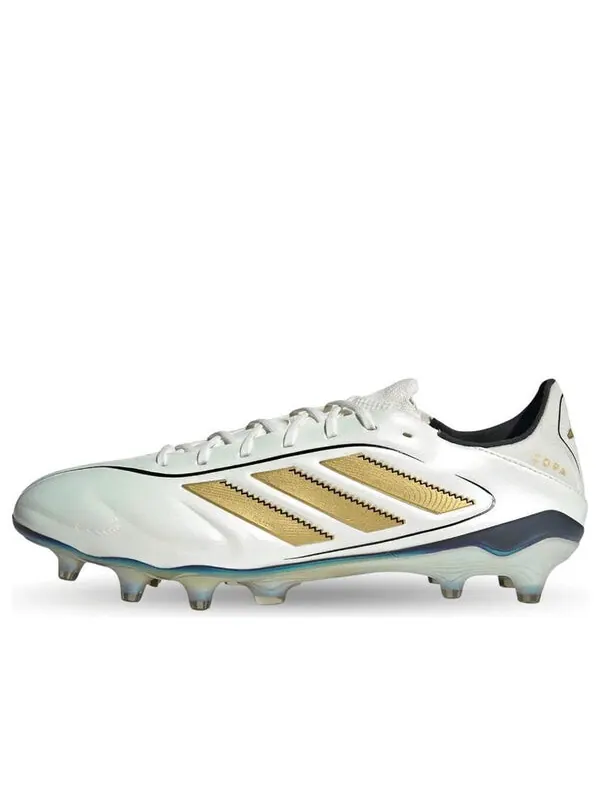 Кроссовки copa pure 3 elite fg 'cloud white matte gold' Adidas — изображение 1 из 4, белый/золотистый/черный