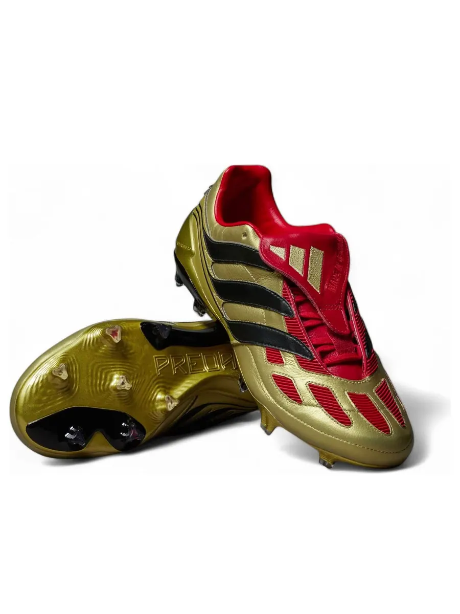 Кроссовки adidas Predator Precision FG Made in Germany 'Zinedine Zidane Gold Metallic' — изображение 2 из 3, золото