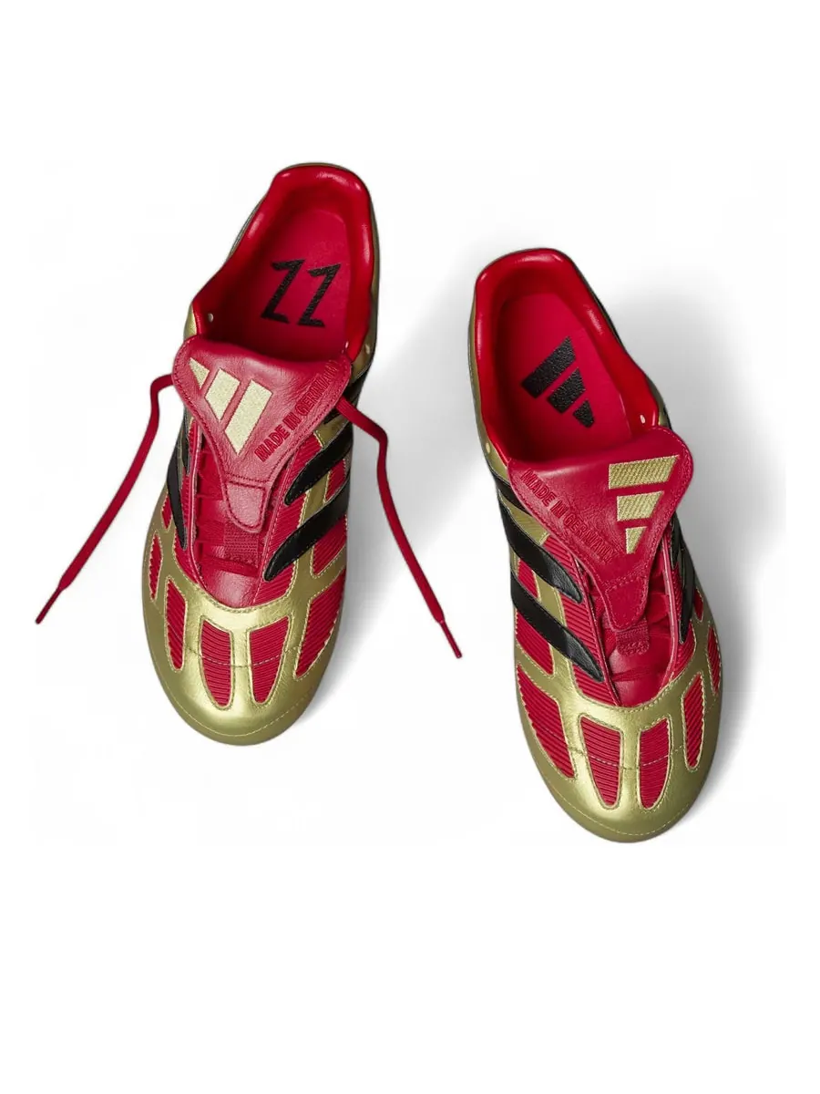 Кроссовки adidas Predator Precision FG Made in Germany 'Zinedine Zidane Gold Metallic' — изображение 3 из 3, золото