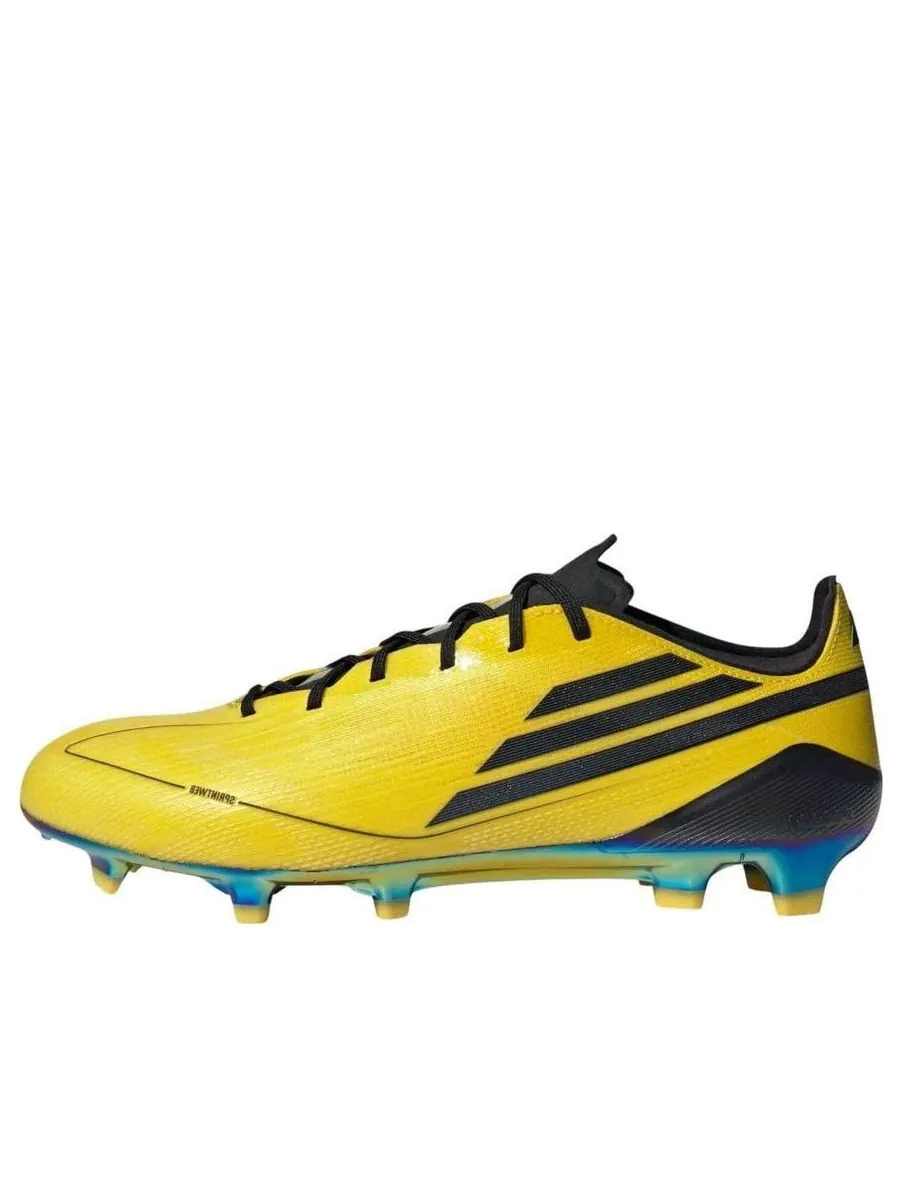 Кроссовки adidas F50 Elite 2010 Leather FG 'Yellow Black' — изображение 1 из 6, желтый