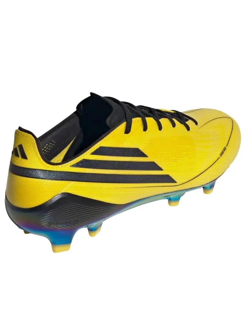 Кроссовки adidas F50 Elite 2010 Leather FG 'Yellow Black' — изображение 4 из 6, желтый