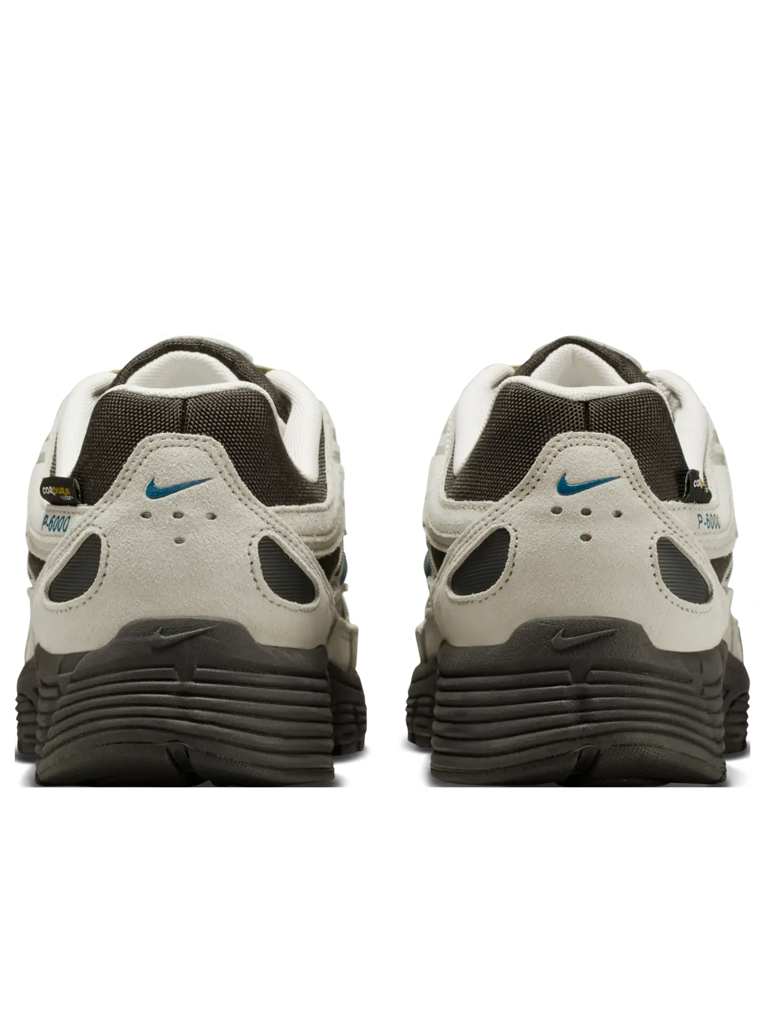 Кроссовки Nike P-6000 Premium Cordura 'Light Orewood Brown Green Abyss' — изображение 3 из 5, бежевый
