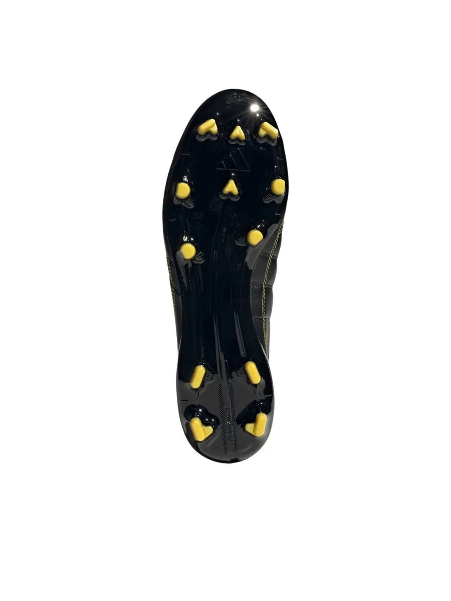 Кроссовки adidas F50 Elite 2010 Leather FG 'Black Yellow' — изображение 5 из 5, черный