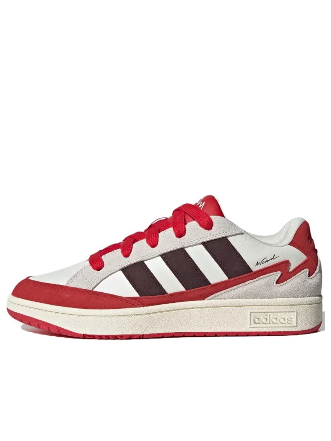 Кроссовки Adidas Court Low Trainers 'Red' — изображение 1 из 4, красный/белый