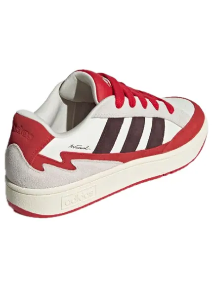 Кроссовки Adidas Court Low Trainers 'Red' — изображение 3 из 4, красный/белый