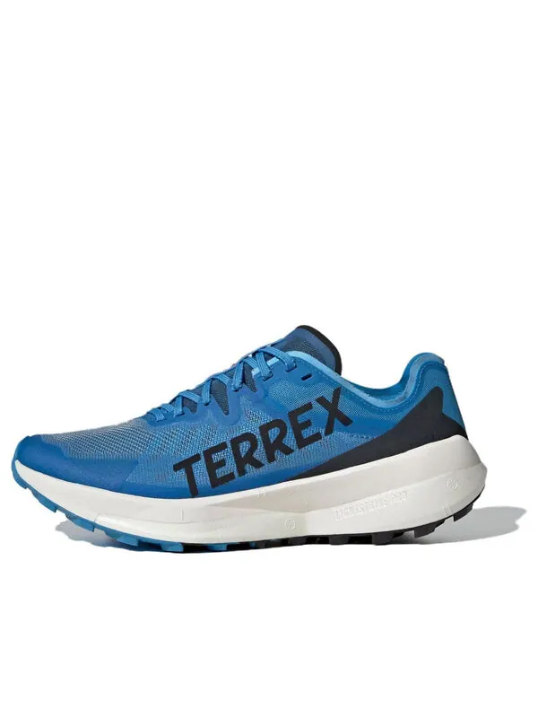 Кроссовки terrex agravic speed trail running sneakers Adidas — изображение 1 из 3, синий/белый/черный