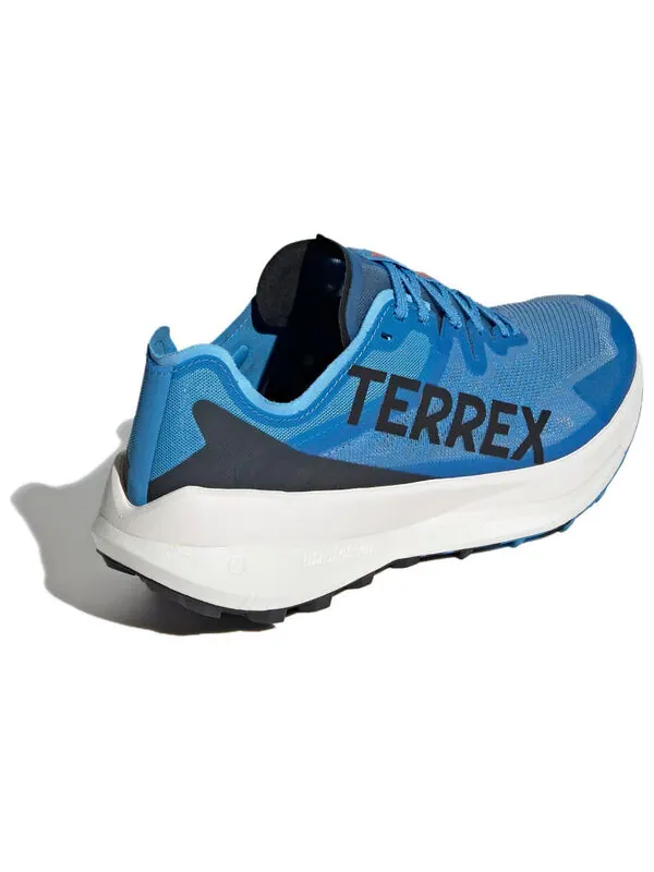 Кроссовки terrex agravic speed trail running sneakers Adidas — изображение 3 из 3, синий/белый/черный