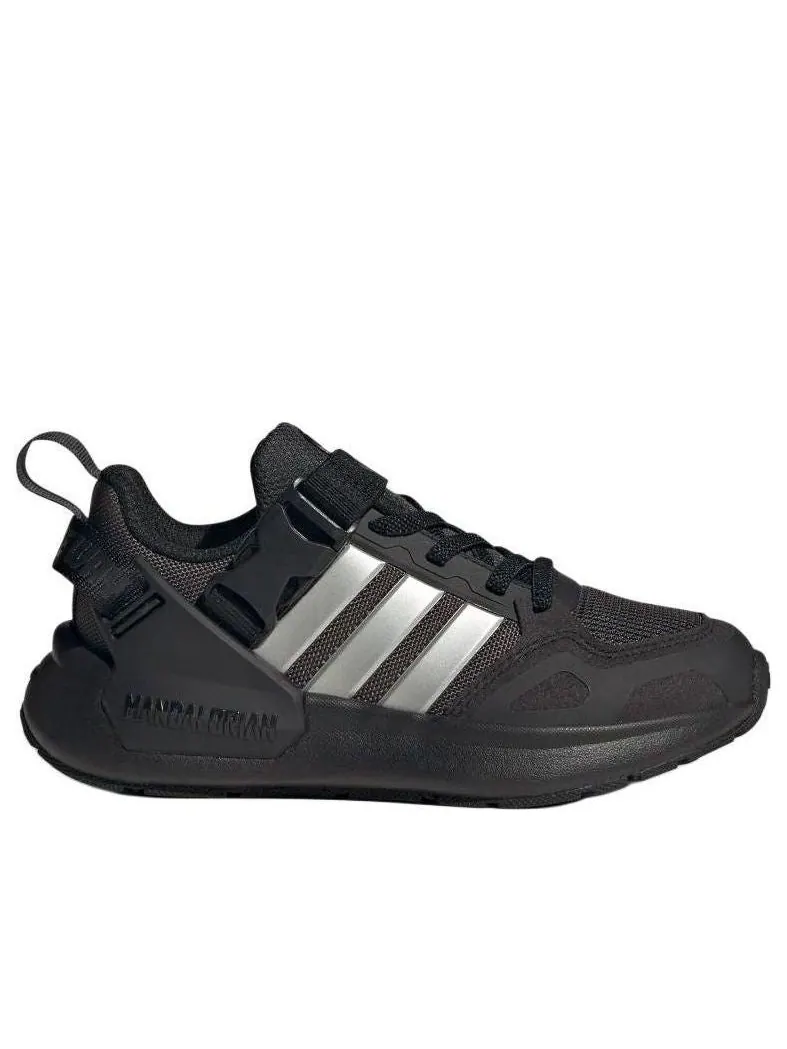 Кроссовки (GS) adidas The Mandalorian Runner 'Star Wars Carbon Silver Metallic Core Black' — изображение 2 из 3, черный