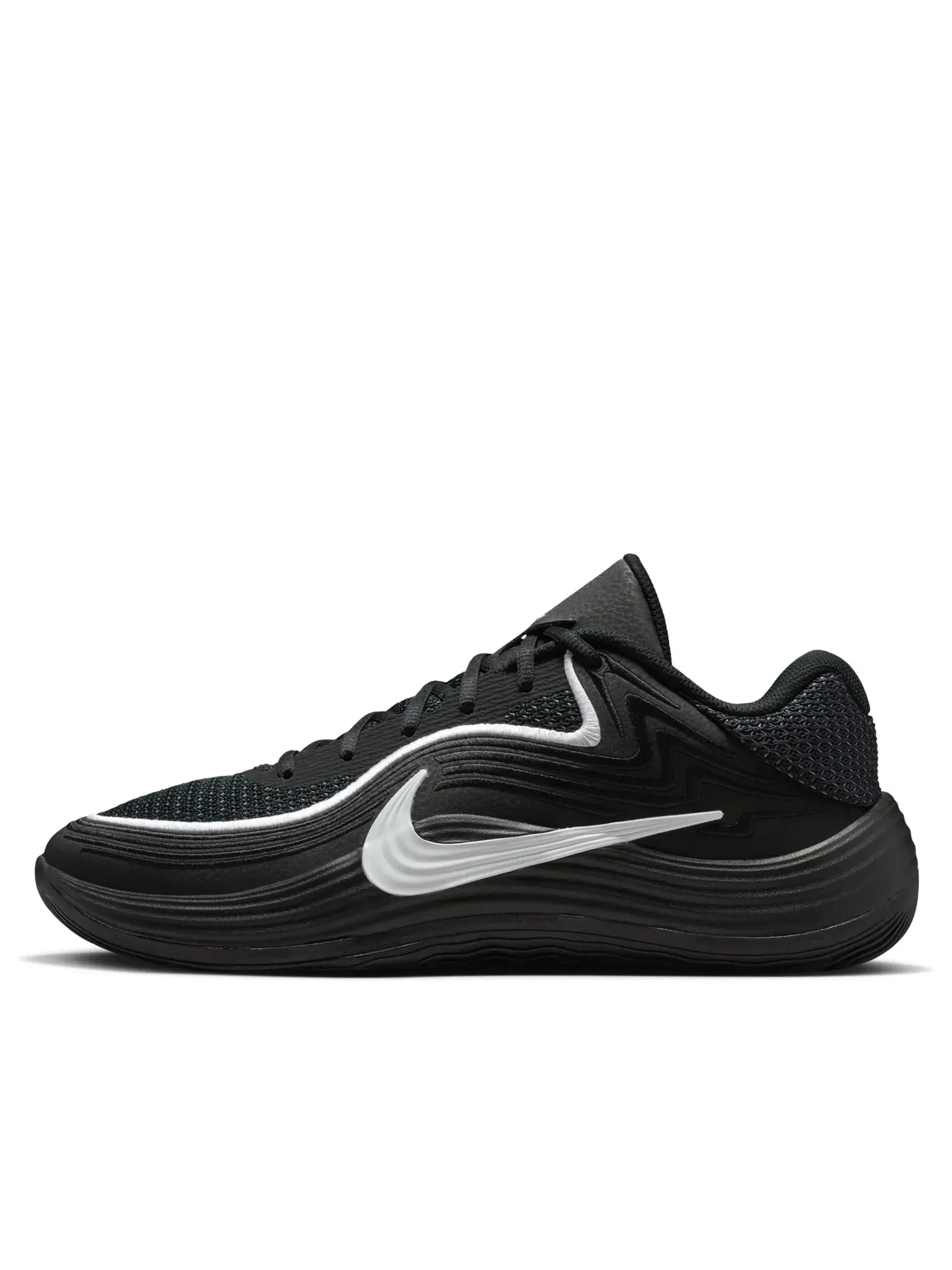 Кроссовки Nike Precision 8 Low 'Black White' — изображение 1 из 7, черный