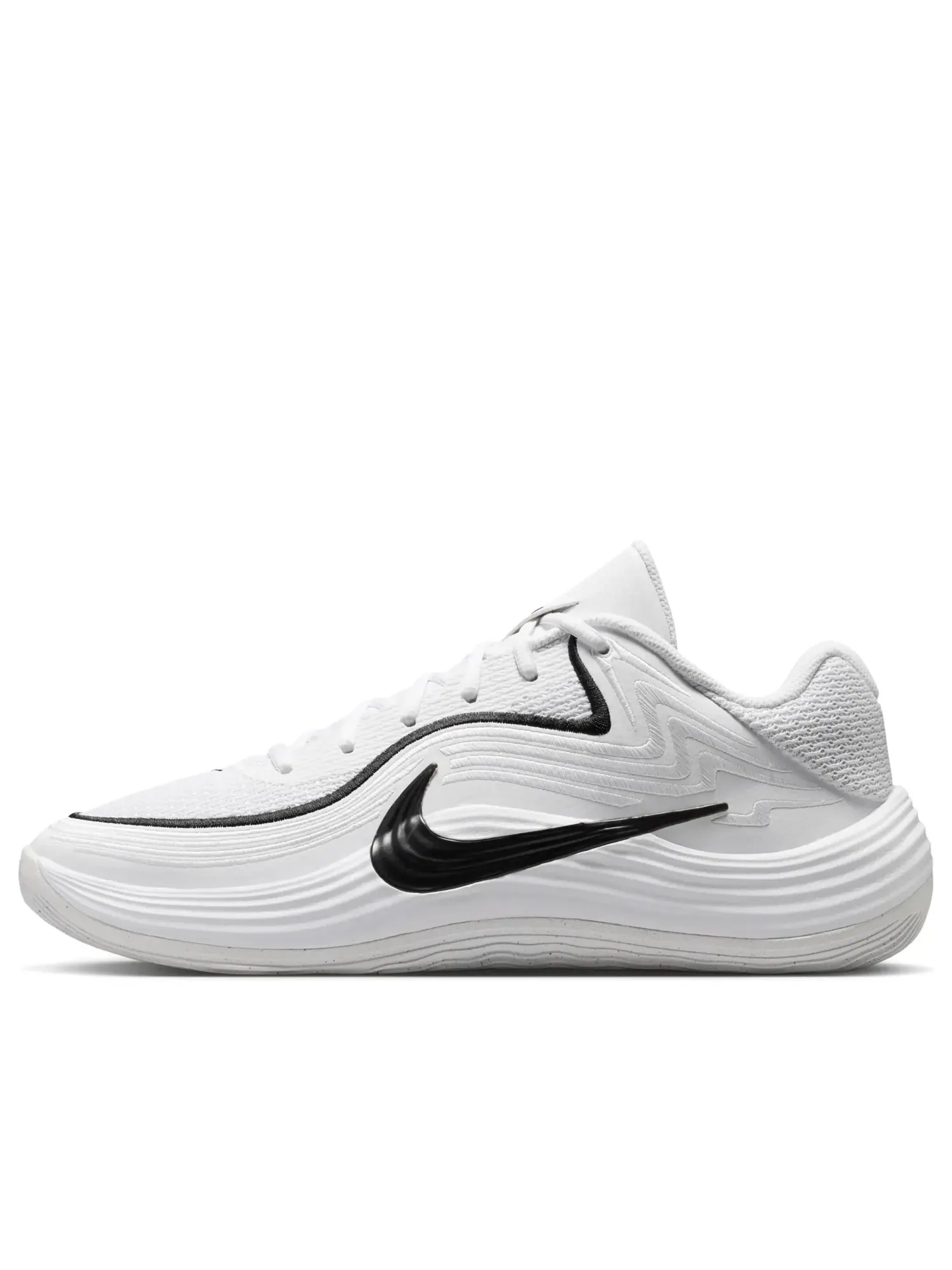 Кроссовки Nike Precision 8 Low 'White Black' — изображение 1 из 7, белый