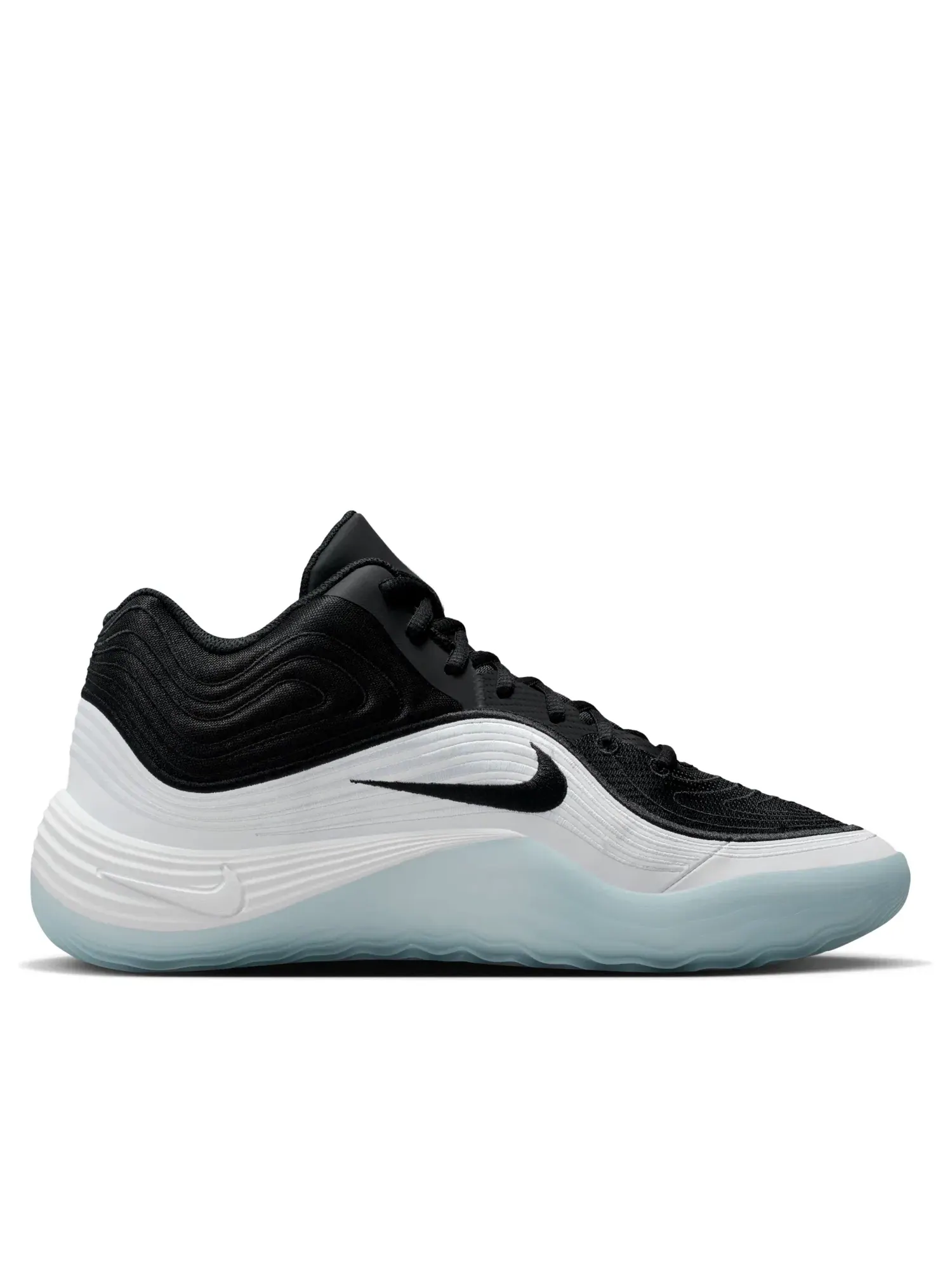 Мужские кроссовки для баскетбола с высокой посадкой Nike Precision 8 Mid — изображение 2 из 7, черный