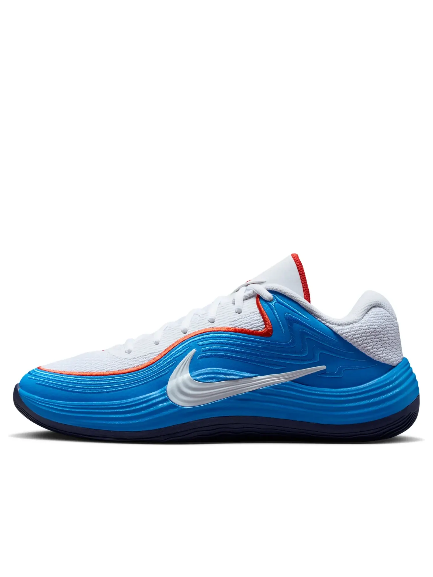 Кроссовки Nike Precision 8 Low 'White Light Photo Blue' — изображение 1 из 6, белый