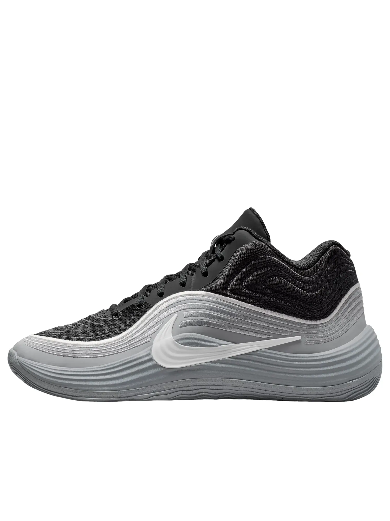 Мужские кроссовки для баскетбола с шнуровкой Precision Nike — изображение 1 из 6, серый