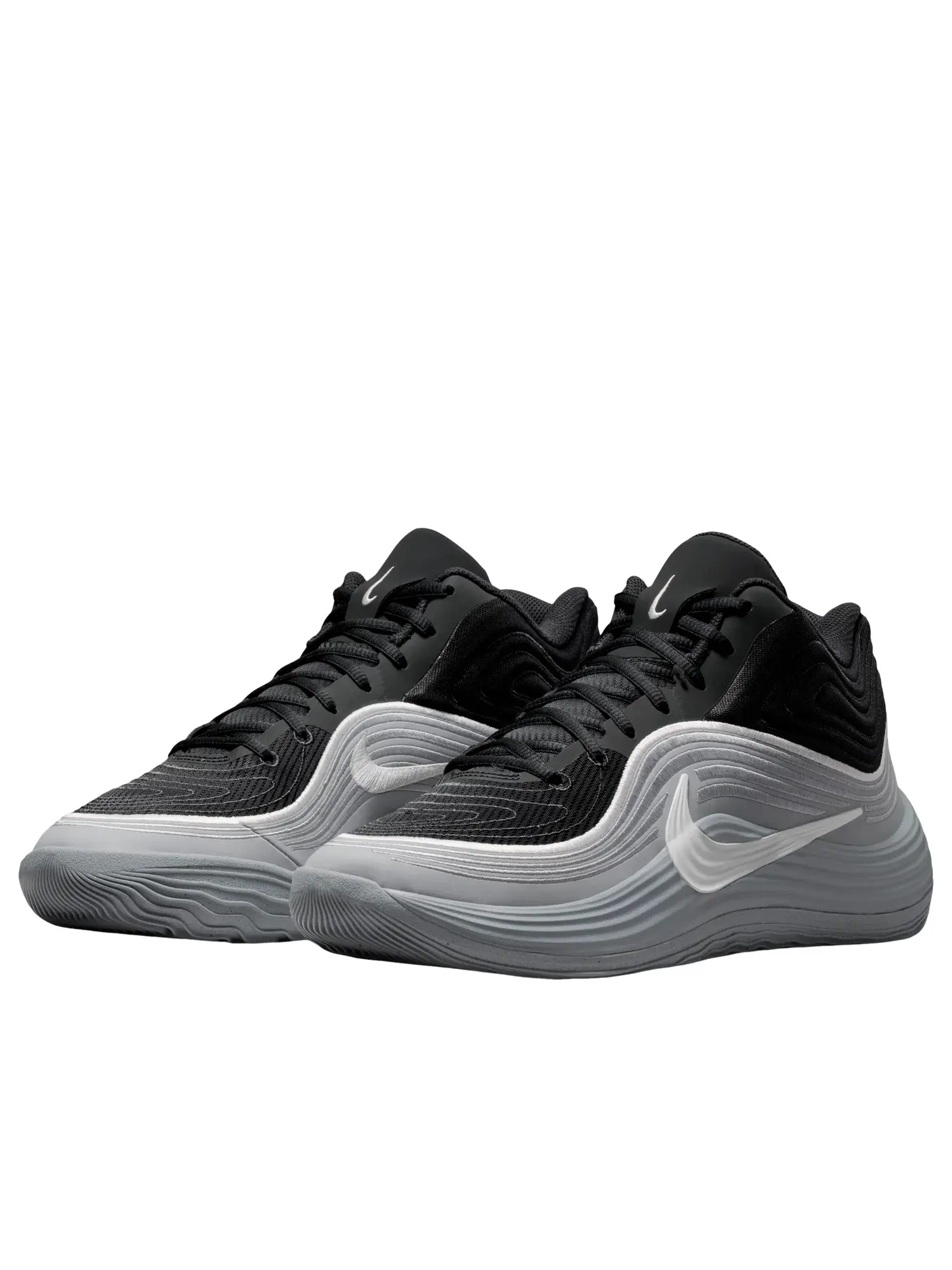 Мужские кроссовки для баскетбола с шнуровкой Precision Nike — изображение 4 из 6, серый