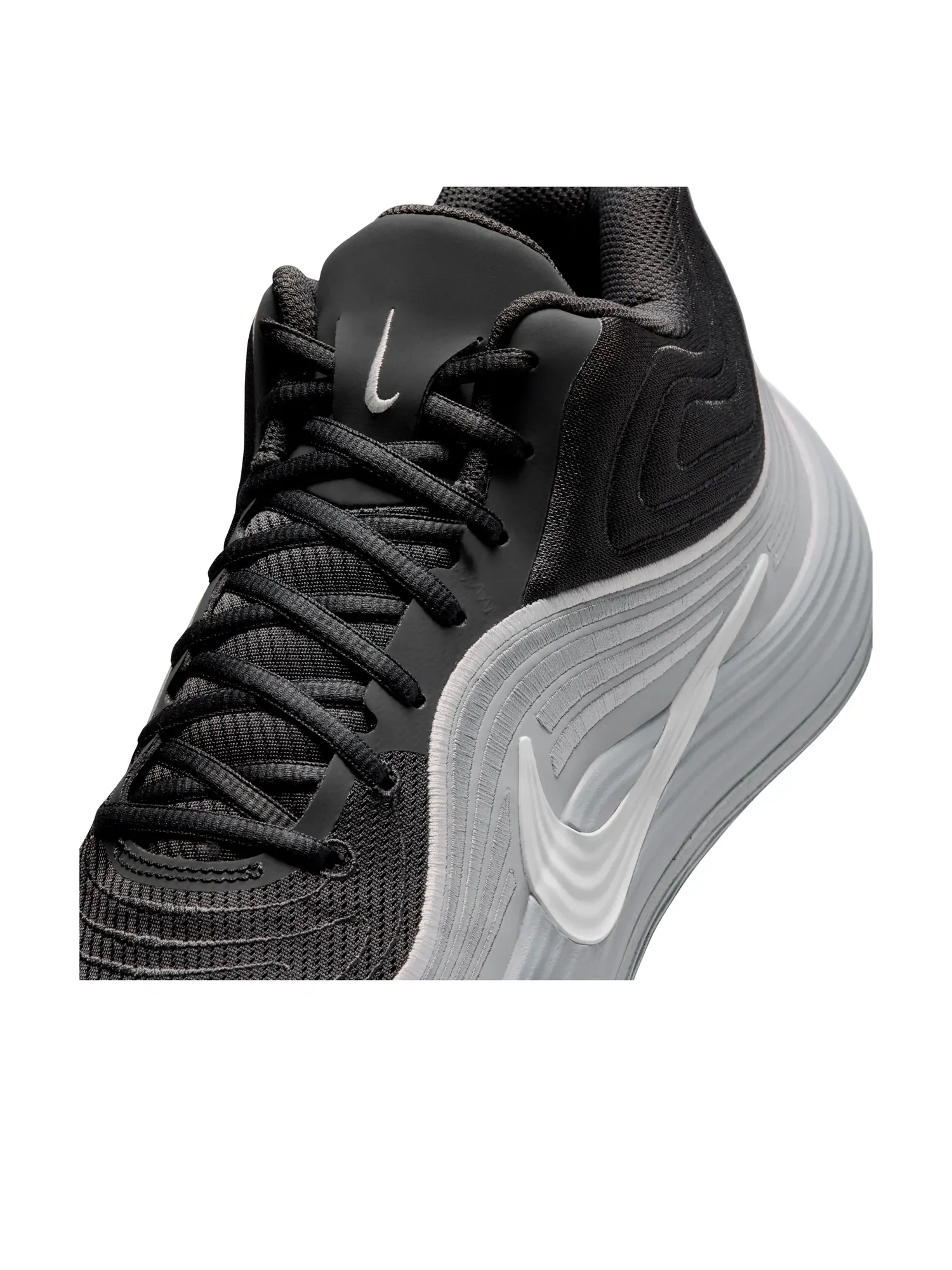 Мужские кроссовки для баскетбола с шнуровкой Precision Nike — изображение 5 из 6, серый