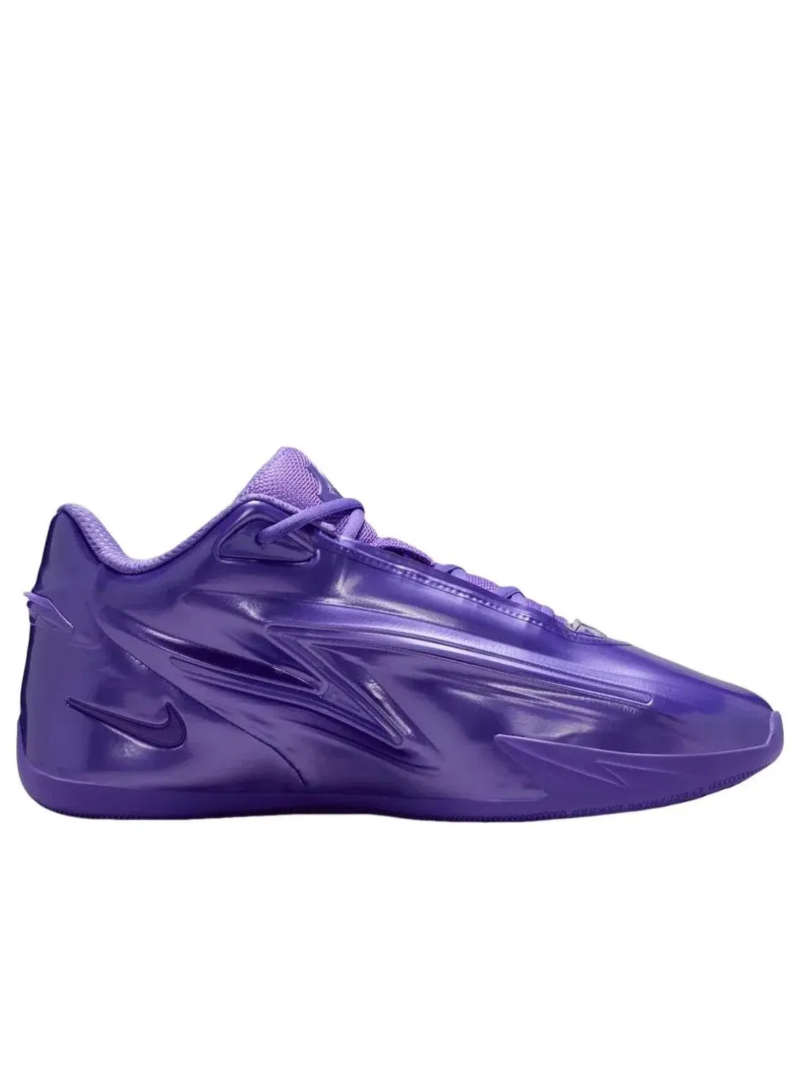 Мужские кроссовки высокие с принтом Nike KD 19 Purple Stuff — изображение 2 из 5, фиолетовый
