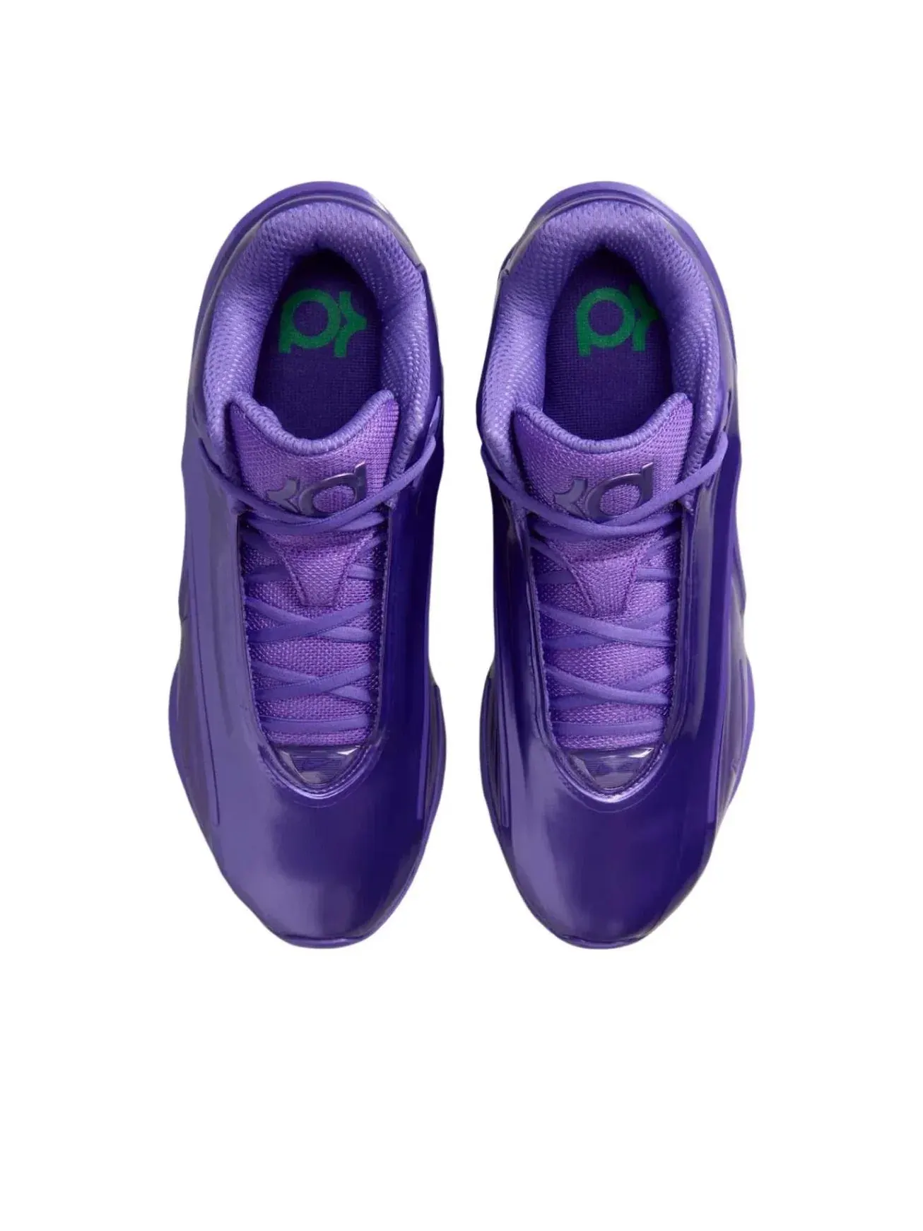 Мужские кроссовки высокие с принтом Nike KD 19 Purple Stuff — изображение 3 из 5, фиолетовый